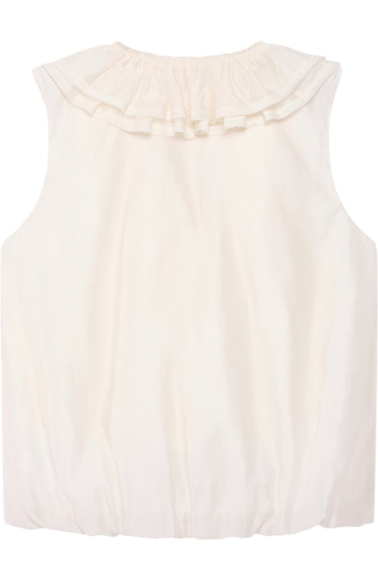 MINT VELVET Ruffle Front Top, Alternate, color,