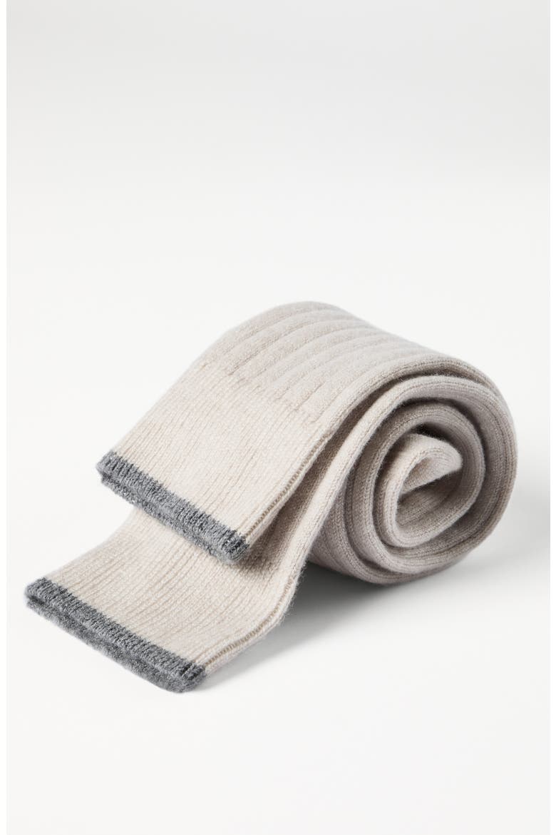 Cashmere knit socks, Alternate, color, Sand