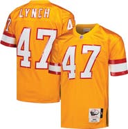 Mitchell & Ness Men's Mitchell & Ness John Lynch Orange Tampa Bay Buccaneers 1993 Authentic Throwback Retired Player Jersey