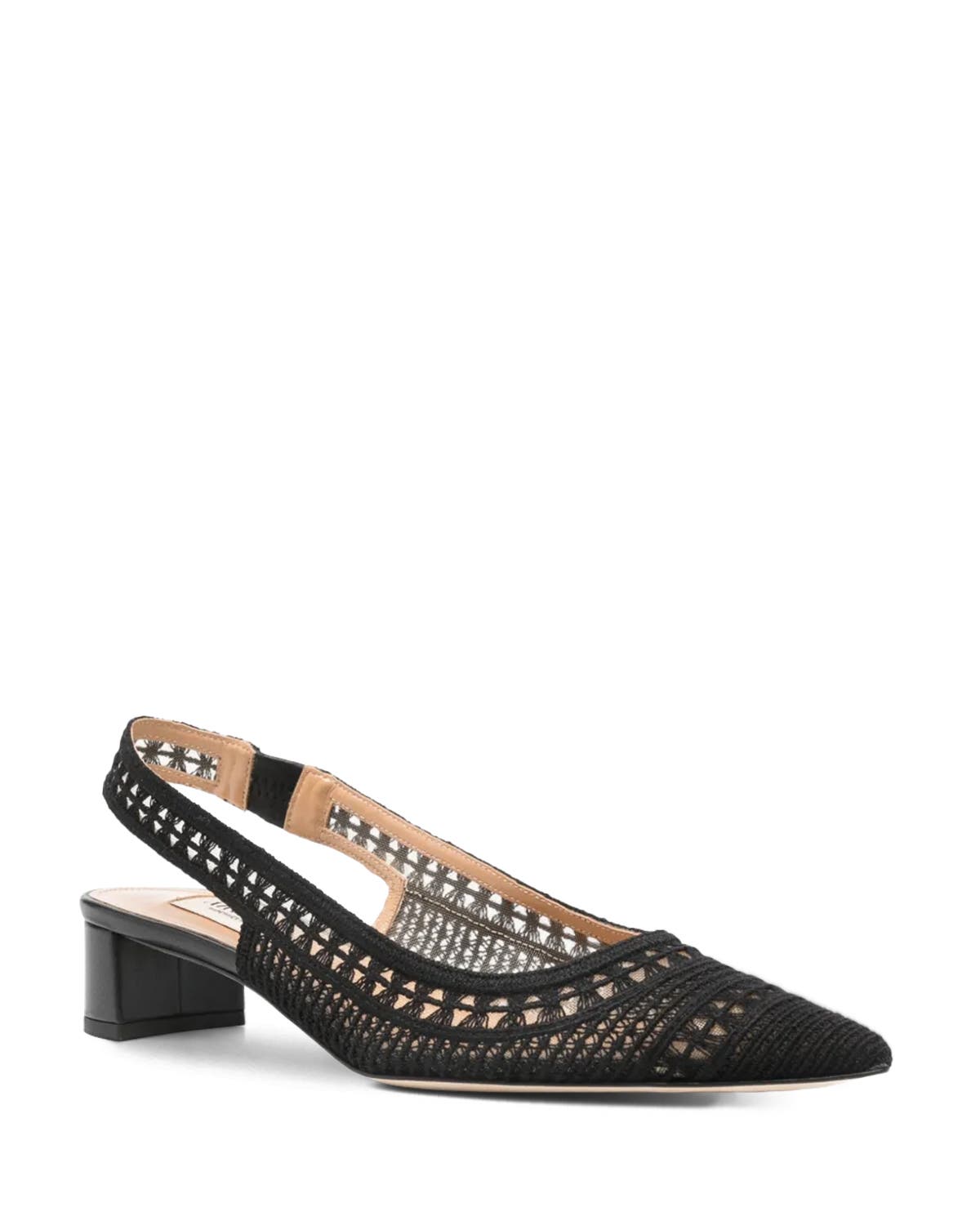 Trieste 35 Slingback Pump, Alternate, color, Black