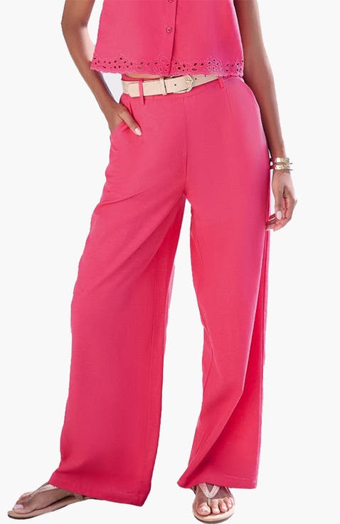Women's Wide Leg Trousers