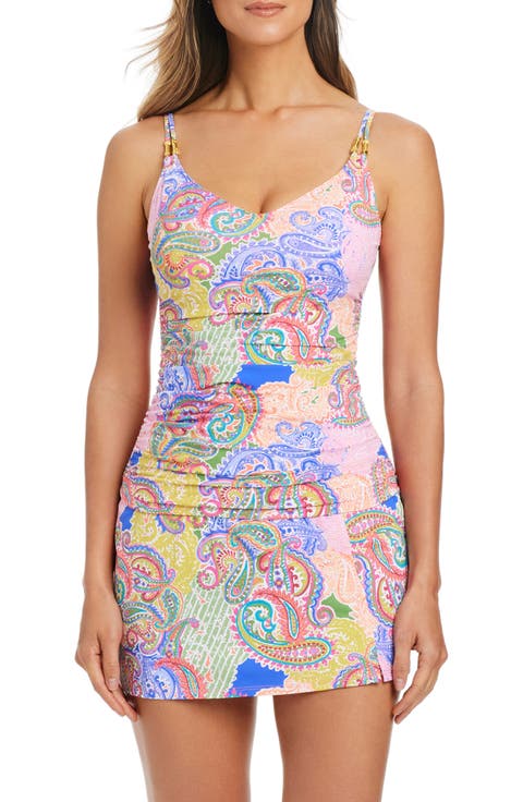Paisley Tankini Top