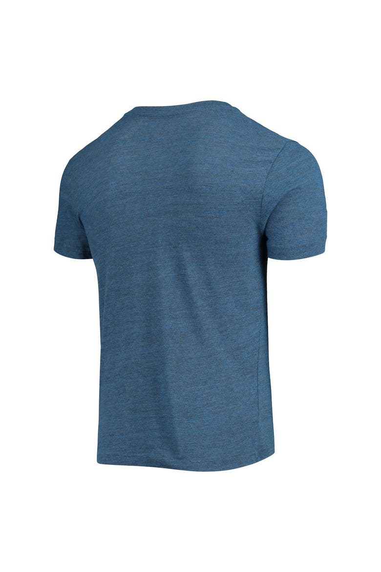 Men's New Era Heathered Royal Los Angeles Rams Alternative Logo Tri-Blend T-Shirt, Alternate, color, Heather Royal