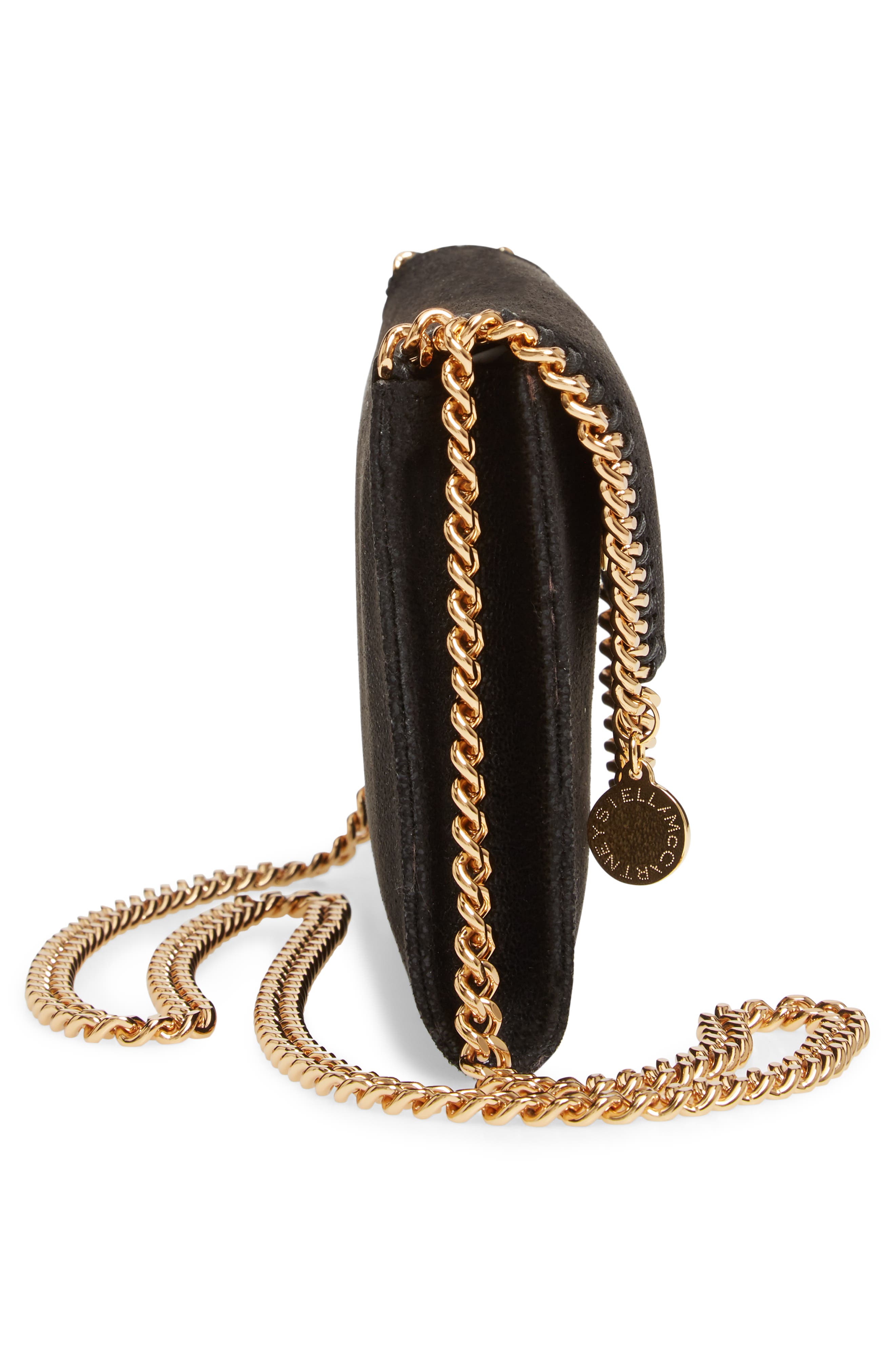 Stella McCartney Falabella Faux Leather Crossbody Bag, Alternate, color, 