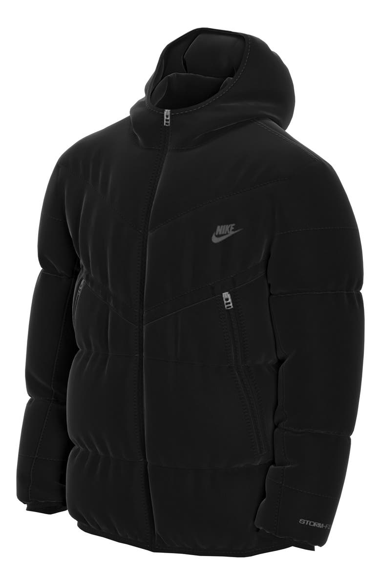 Nike Sportswear Storm-FIT Windrunner Water Resistant Hooded Down Jacket, Alternate, color, 