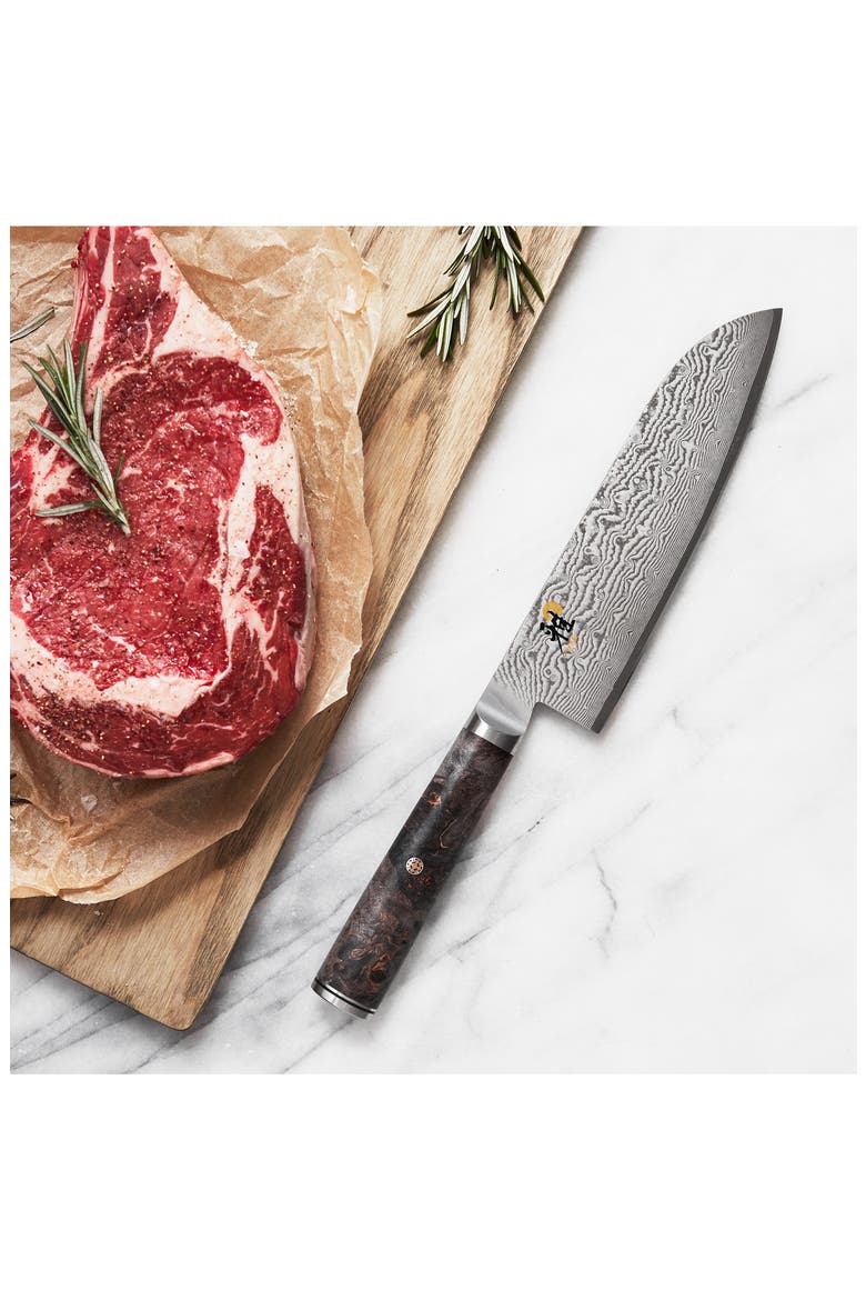 5000MCD Artisan 7-Inch Santoku Knife, Alternate, color, STAINLESS STEEL