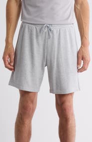 Z by Zella Zone 8-Inch French Terry Drawstring Shorts