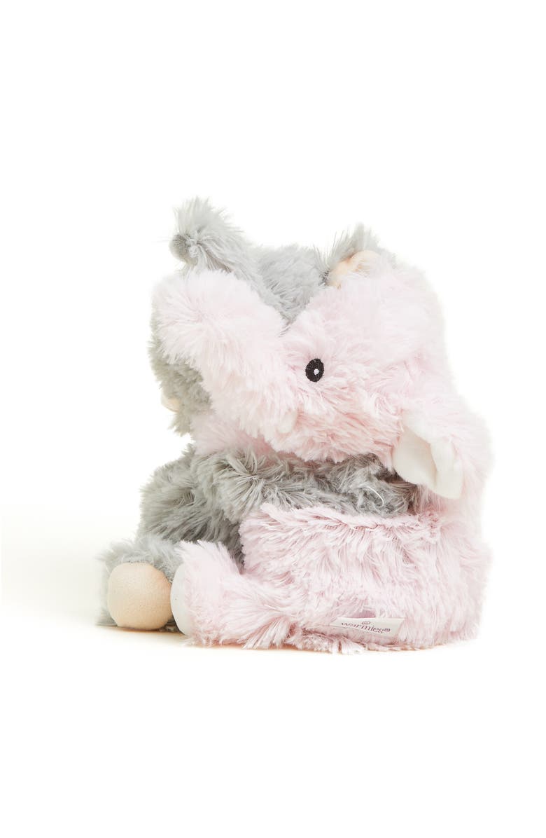 Warmies Elephant Hugs Plush Toy, Alternate, color, Pink/Grey