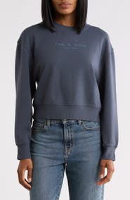 rag & bone Terry Logo Sweatshirt