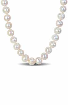 DELMAR Cultured Pearl Necklace, 8–9mm