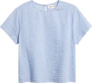 Cloth & Stone Micro Check Short Sleeve Woven Shirt