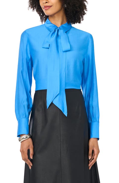 Cropped Shirt with Removable Tie
