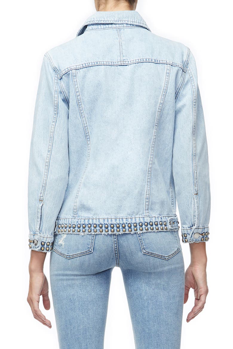 Boyfriend Denim Jacket, Alternate, color, BLUE215