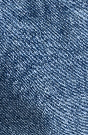 The Timeless High Waist Mid Thigh Denim Shorts