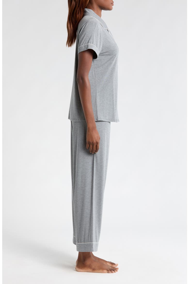 Moonlight Eco Crop Pajamas, Alternate, color, GREY DARK HEATHER