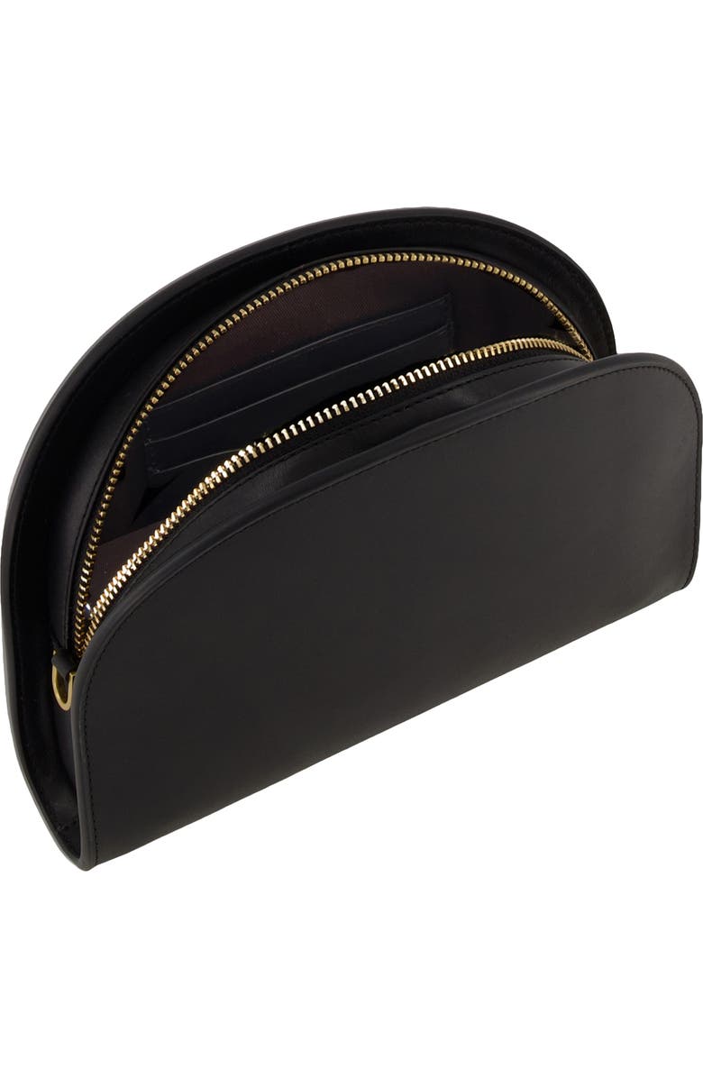 Vince Demma Leather Wallet on a Strap, Alternate, color, Black