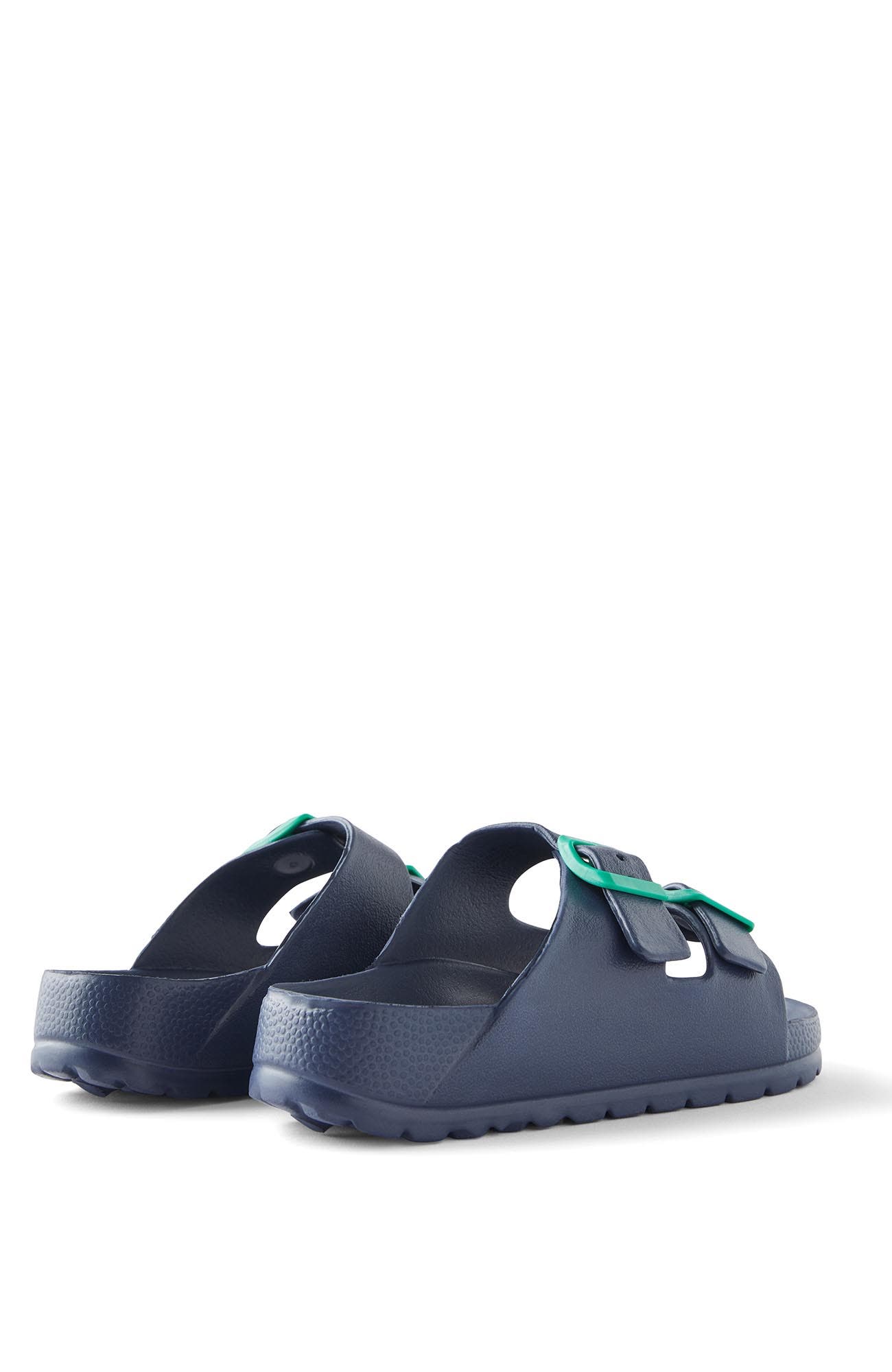 Kid's Twin Strap Slide, Alternate, color, Deep Dive Deep Mint