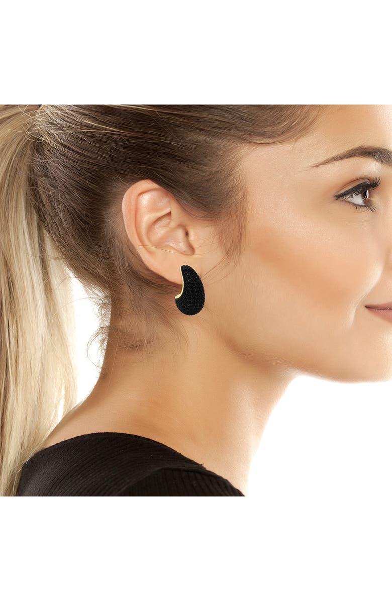 Kurt Geiger London Pavé Crystal Dome Drop Earrings, Alternate, color,