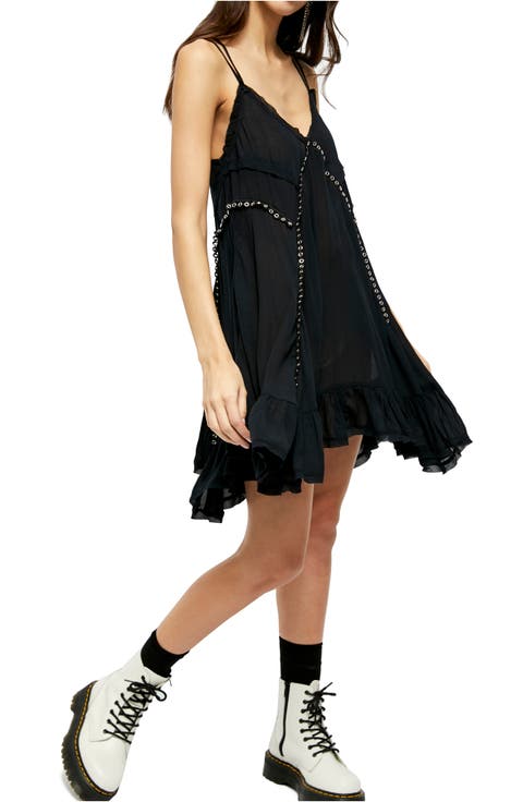 Sway with Me Trapeze Tunic Dress
