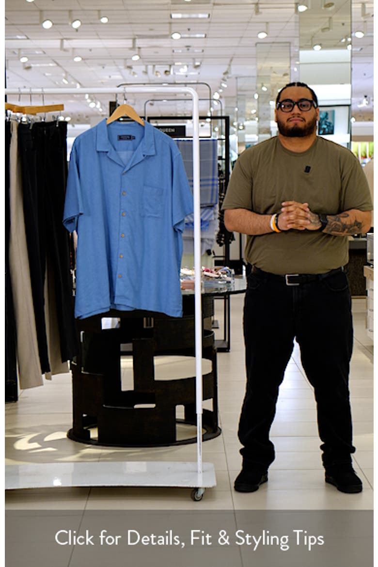 Castaway Slub Linen Blend Camp Shirt video