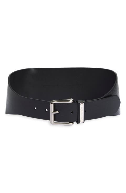 Alma Tapered Leather Belt