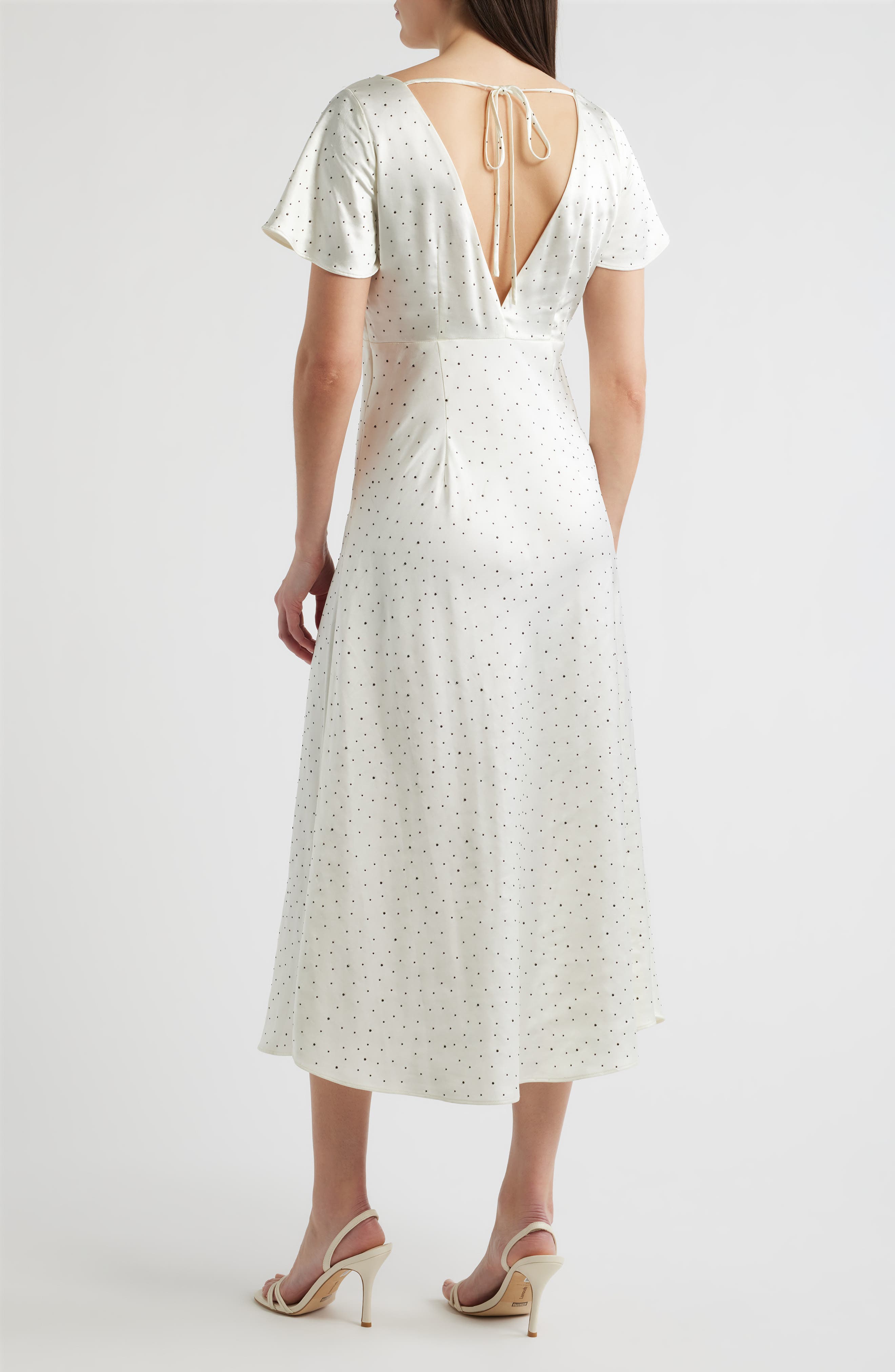 Anastasia Dot Midi Dress - image 2