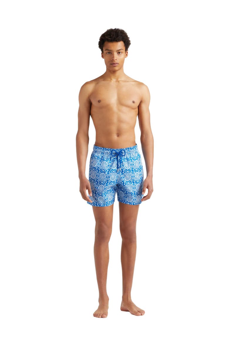 Men's Turtles Light Fabric Swim Shorts, Main, color, PALACE