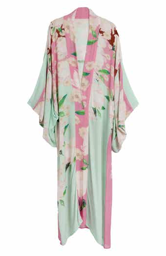 SAACHI Blossom Breeze Floral Print Cover-Up Kaftan