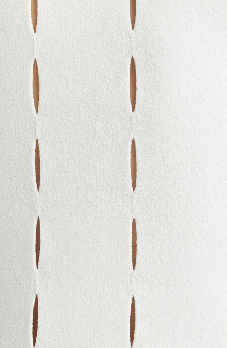 ZANKOV Jesse Openwork Car Wash Hem Dress, Alternate, color, White