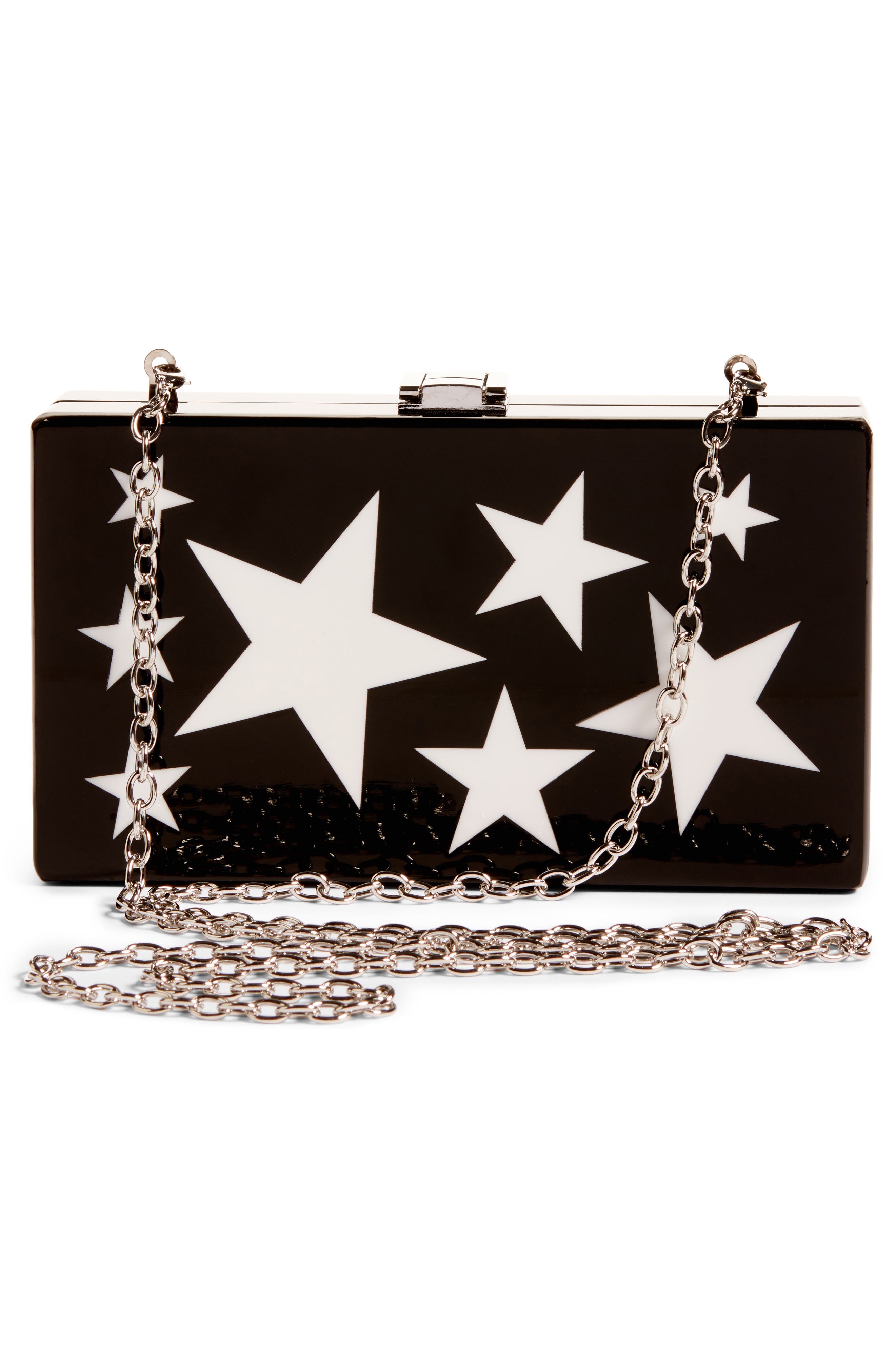 Nordstrom Etoile Acrylic Box Clutch, Alternate, color, 