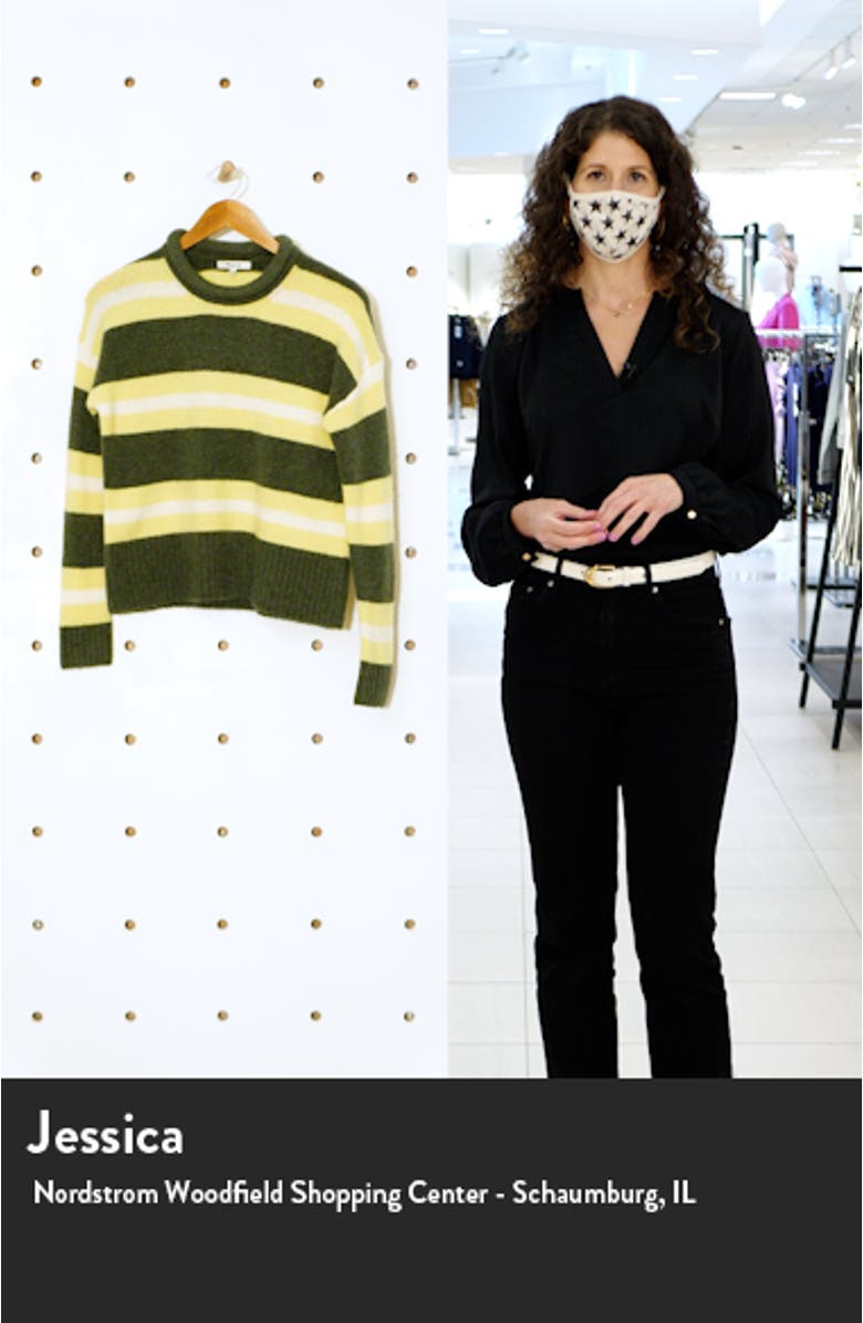 Striped Fulton Pullover Sweater, sales video thumbnail