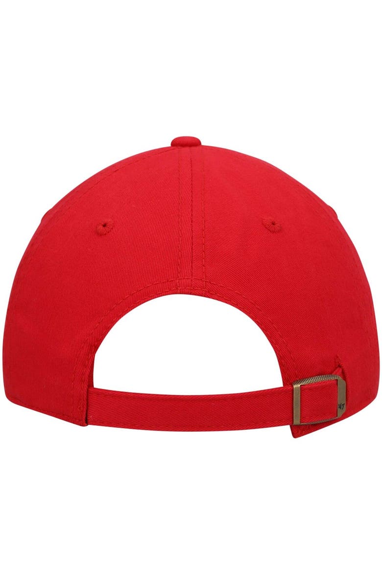 Women's '47 Red Atlanta Falcons Miata Clean Up Secondary Adjustable Hat, Alternate, color, Red