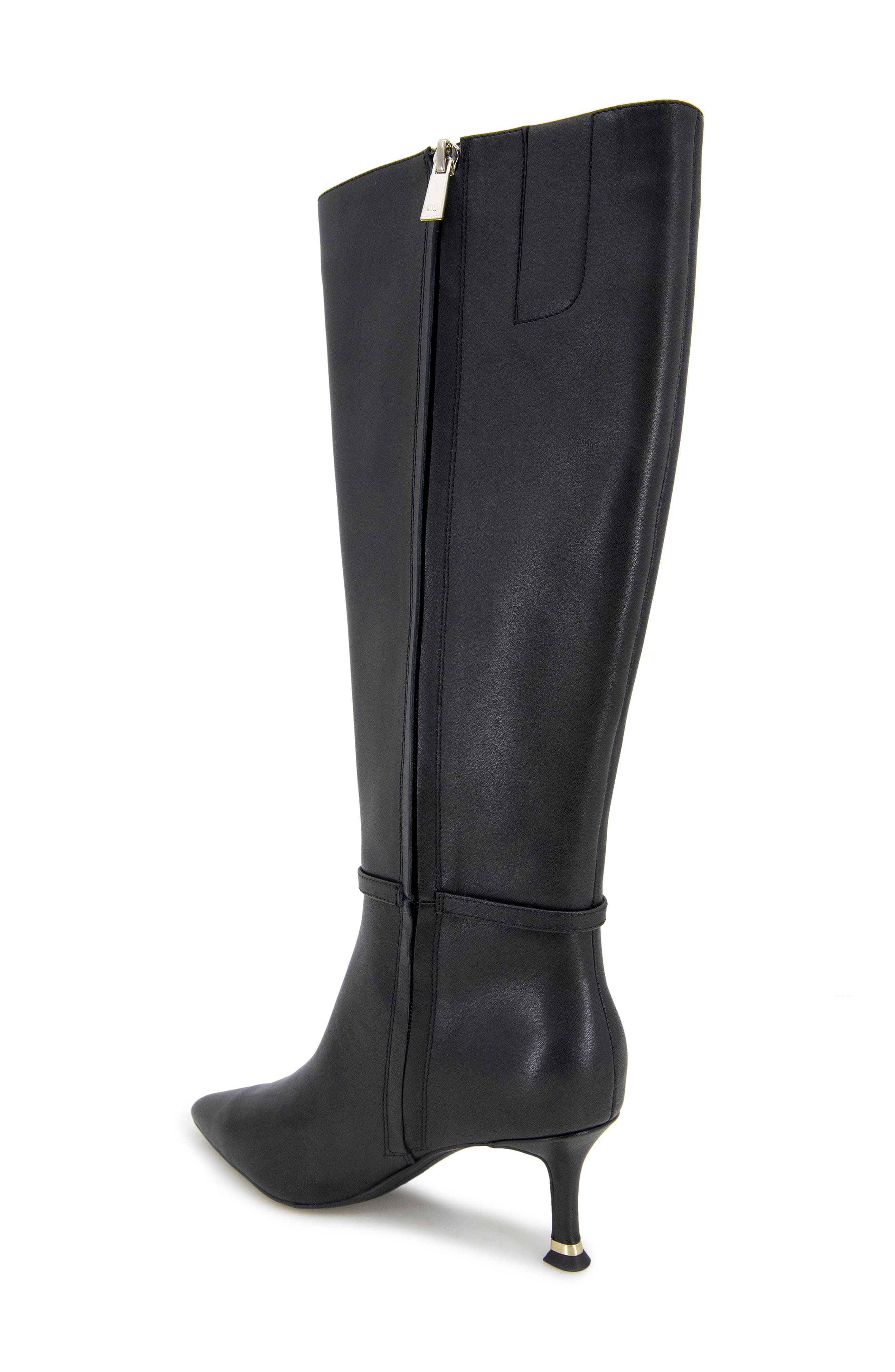 Kenneth Cole Utah Pointed Toe Knee High Boot, Alternate, color, 