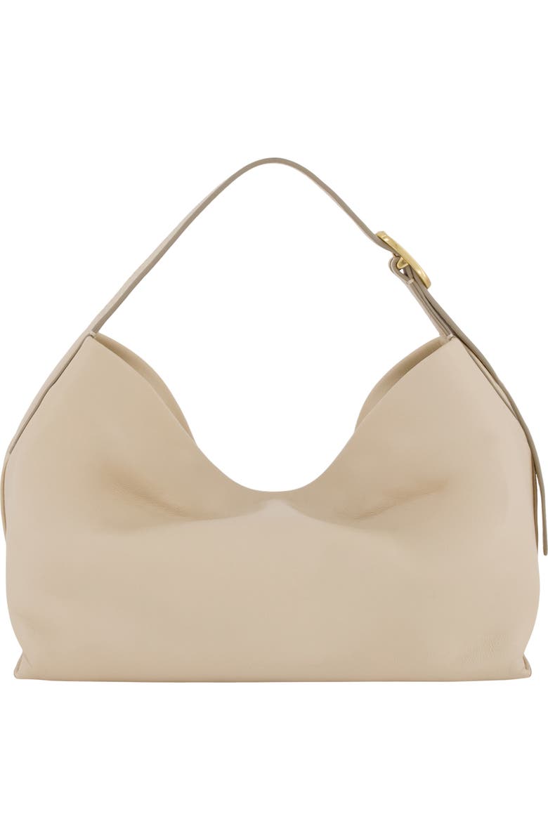 Vince Small Plonge Vivian Leather Hobo Bag, Alternate, color, Marzipan
