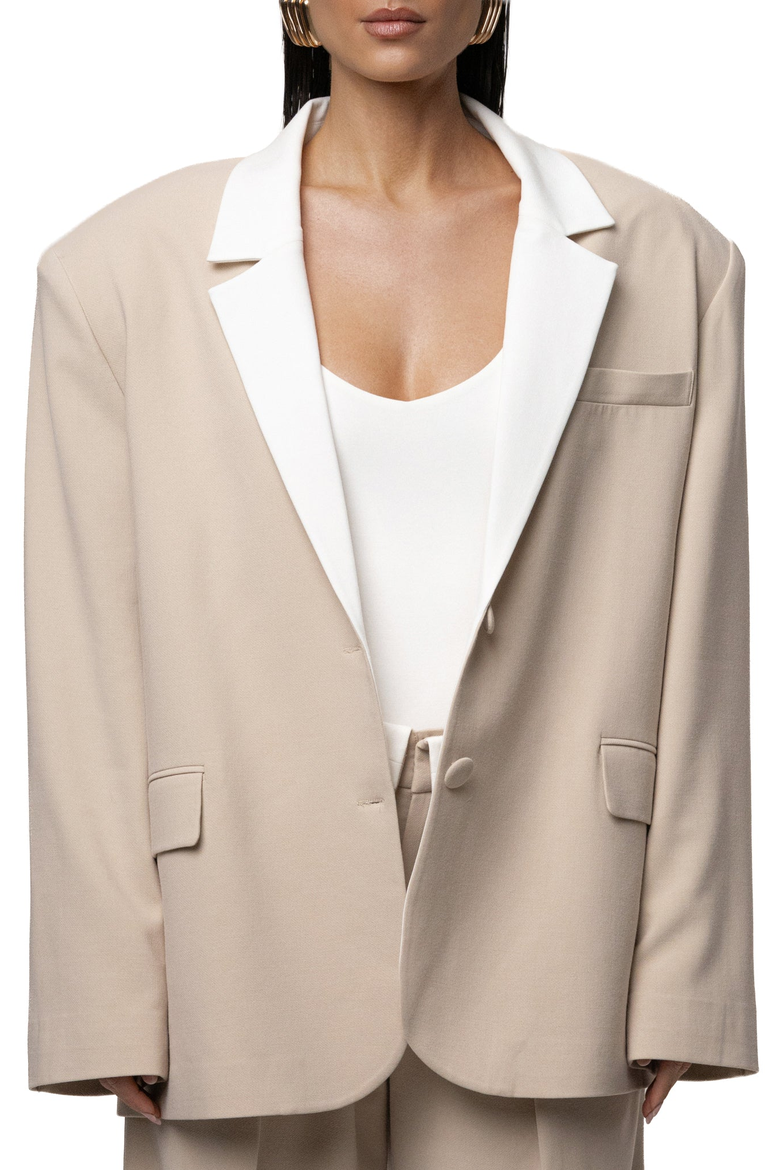 Command Oversized Blazer, Main, color, Beige