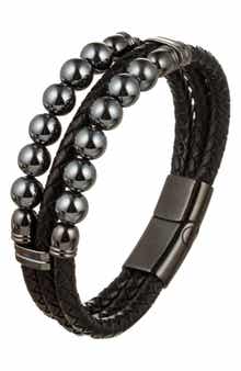 EYE CANDY LOS ANGELES Men's Ethan Beaded Bracelet