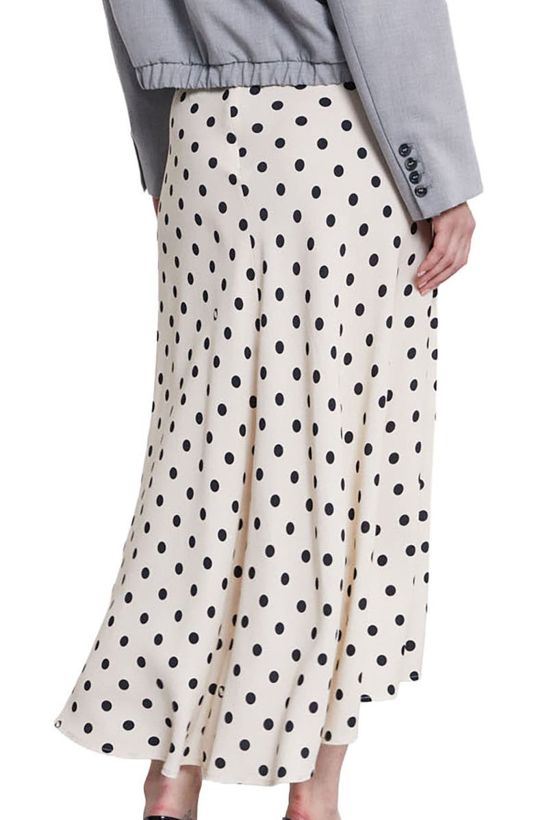 ottod'Ame Viscose Long Skirt, Alternate, color, White
