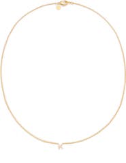 Petit Moments Call Me By Your Name Initial Pendant Necklace