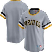 Nike Men's Nike Gray Pittsburgh Pirates Cooperstown Collection Limited Jersey
