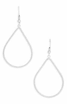 Karine Sultan Open Teardrop Earrings