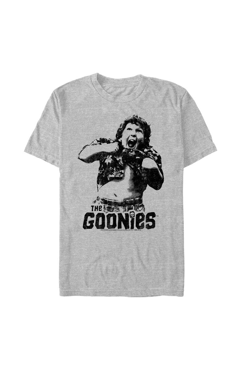 The Goonies Men's The Goonies Artistic Chunk Graphic T-Shirt, Main, color, Athletic Heather