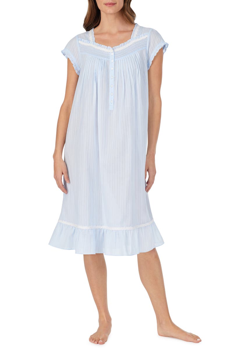 Eileen West Waltz Cotton Nightgown, Main, color, 
