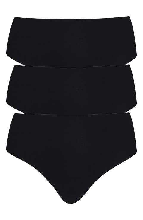 Classic 3-Pack High Rise Thongs