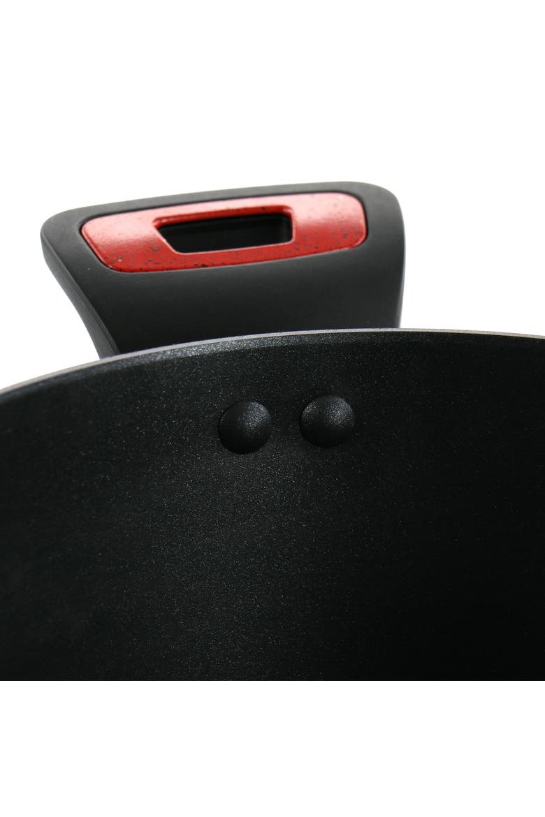 Claybon 4.3 Quart Dutch Oven With Lid, Alternate, color, Red