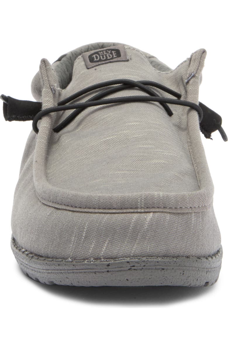 Hey Dude Wally Stretch Fleece Slip-On, Alternate, color, Lava Stone