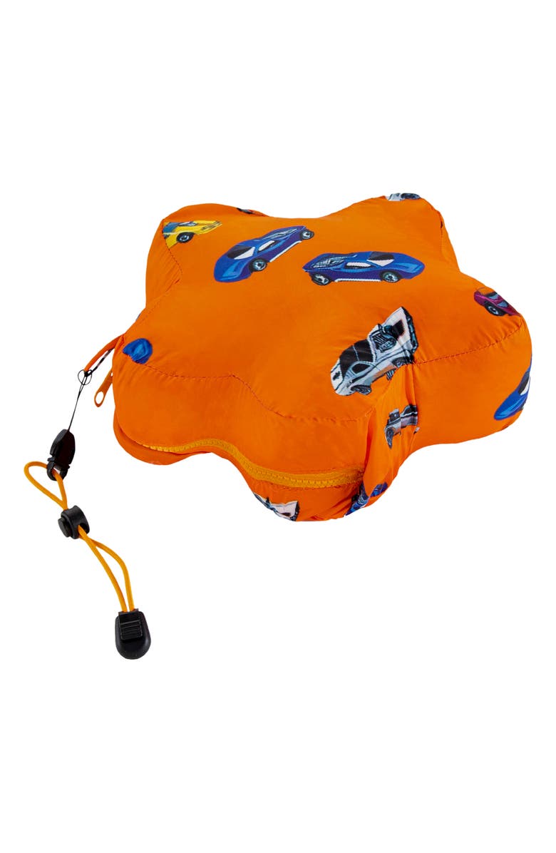 CALONIE Kids' Tanner Reversible Convertible Hooded Down Puffer Jacket, Alternate, color, Orange