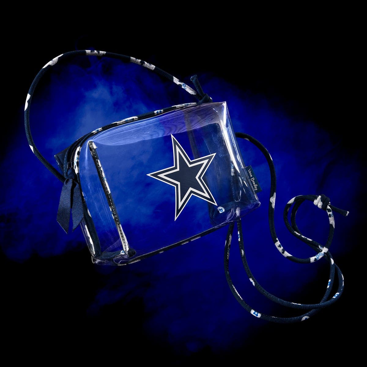 Dallas Cowboys Vera Bradley Clear Crossbody, Alternate, color, Blue