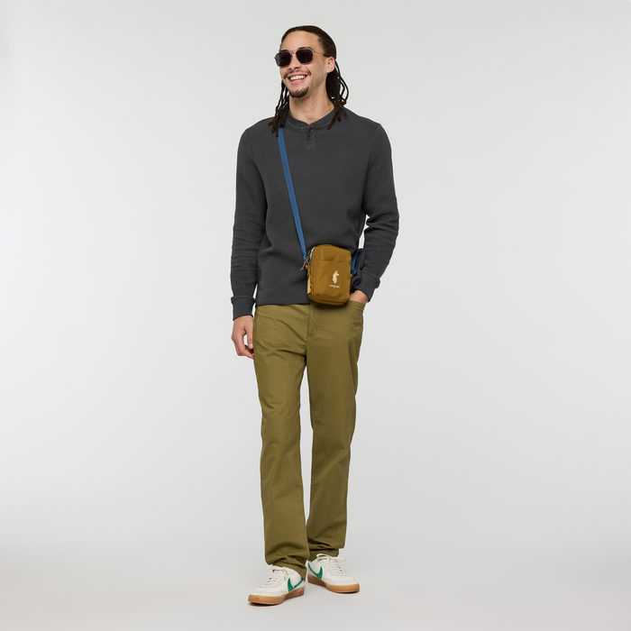 Atajo Long-Sleeve Waffle Henley - Men's - image 2