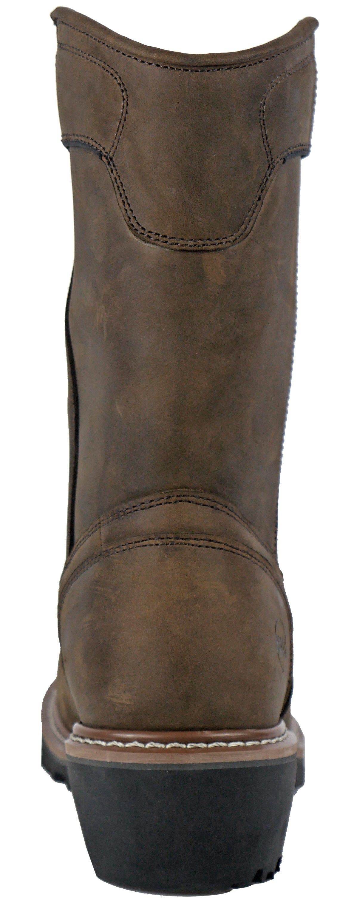 Hoss Boot Company HOSS Buford Logger Pull On Composite Toe Work Boot, Alternate, color, Brown