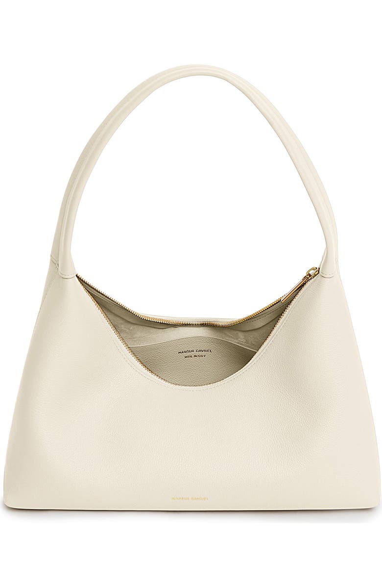 Mansur Gavriel Candy Baguette Leather Shoulder Bag, Alternate, color, Jasmine